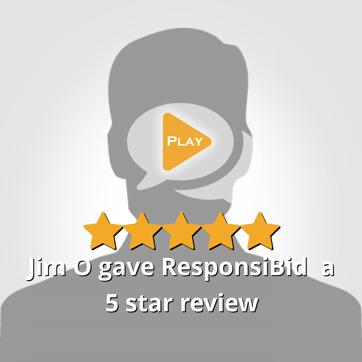 Jim O Gave ResponsiBid A 5 Star Review On SoTellUs