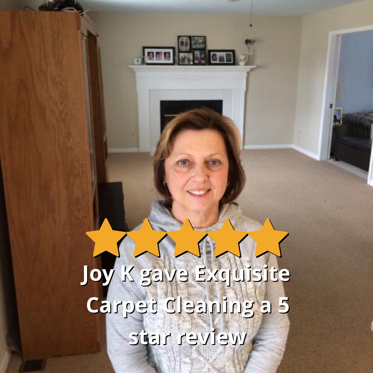 Joy K gave Exquisite Carpet Cleaning a 5 star review on SoTellUs
