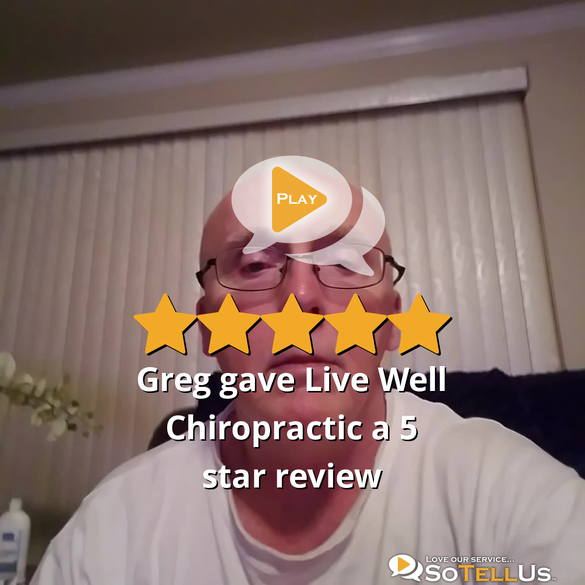 Greg L Gave Live Well Chiropractic A 5 Star Review On SoTellUs