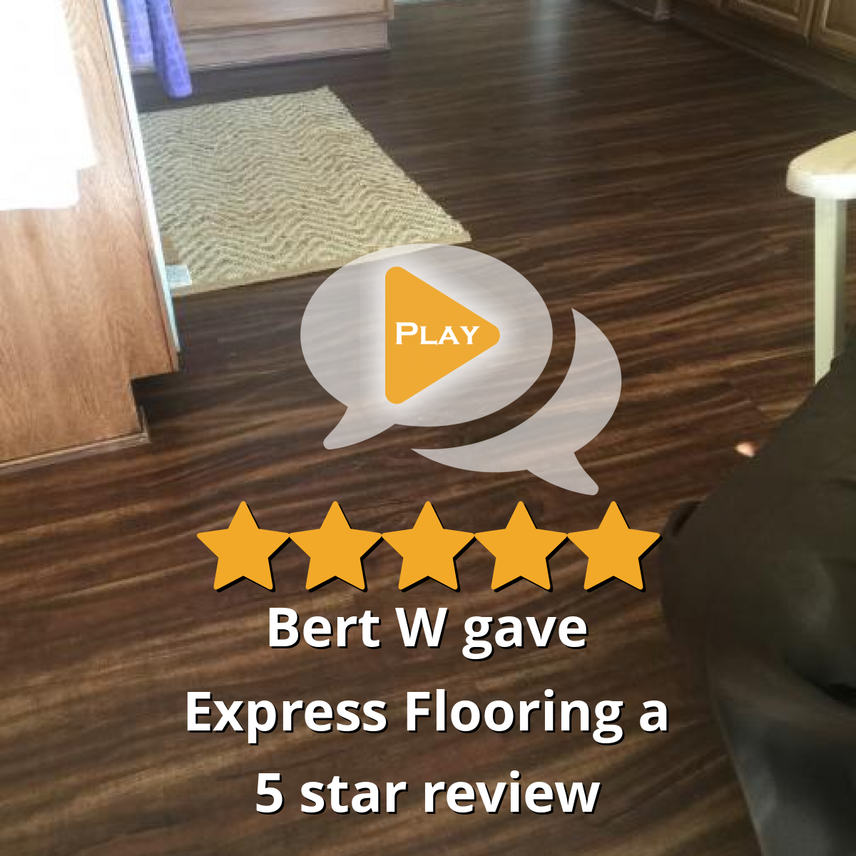 Bert W gave Express Flooring a 5 star review on SoTellUs