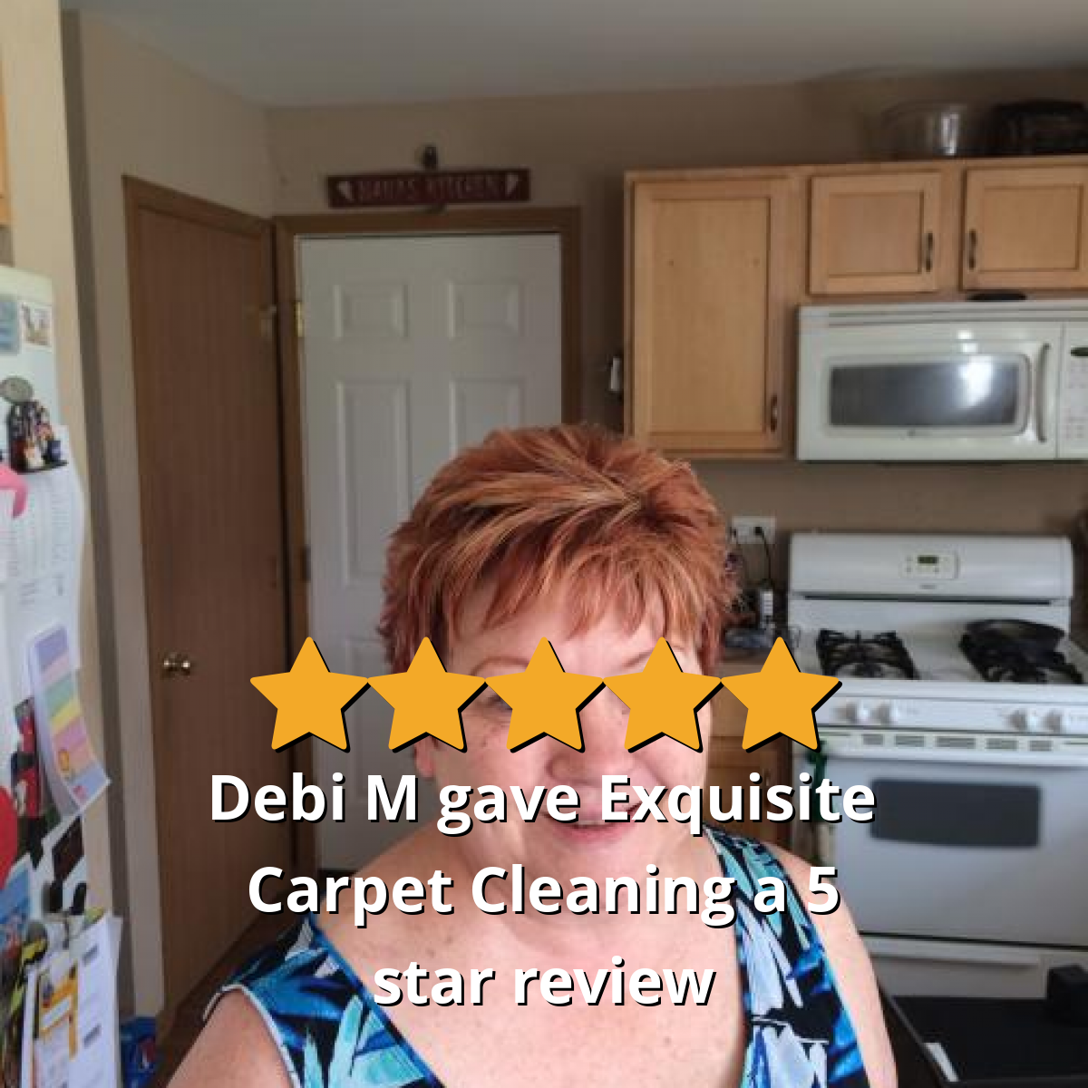 Debi M gave Exquisite Carpet Cleaning a 5 star review on SoTellUs