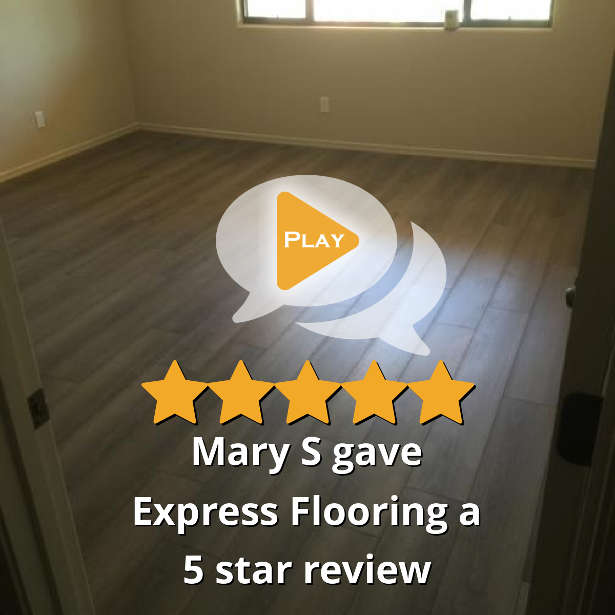 Mary S gave Express Flooring a 5 star review on SoTellUs