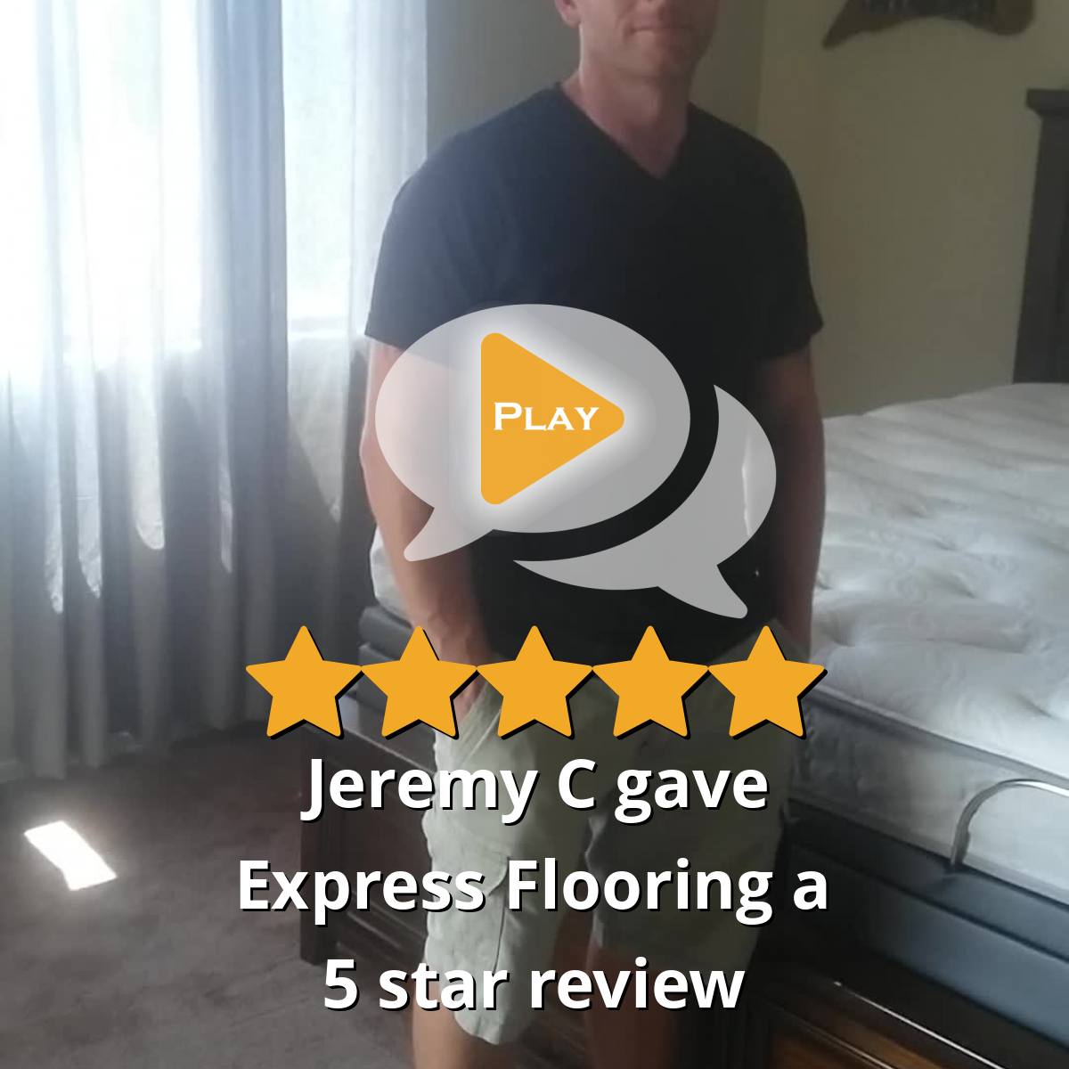Jeremy C gave Express Flooring a 5 star review on SoTellUs