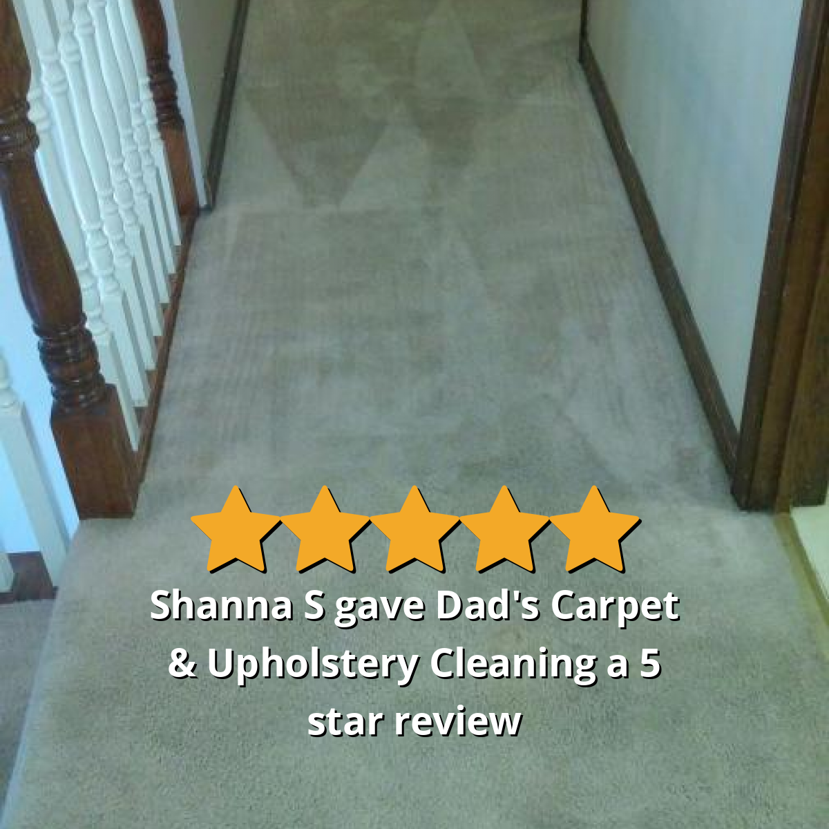 Shanna S Gave Dad S Carpet Upholstery Cleaning A 5 Star Review On Sotellus
