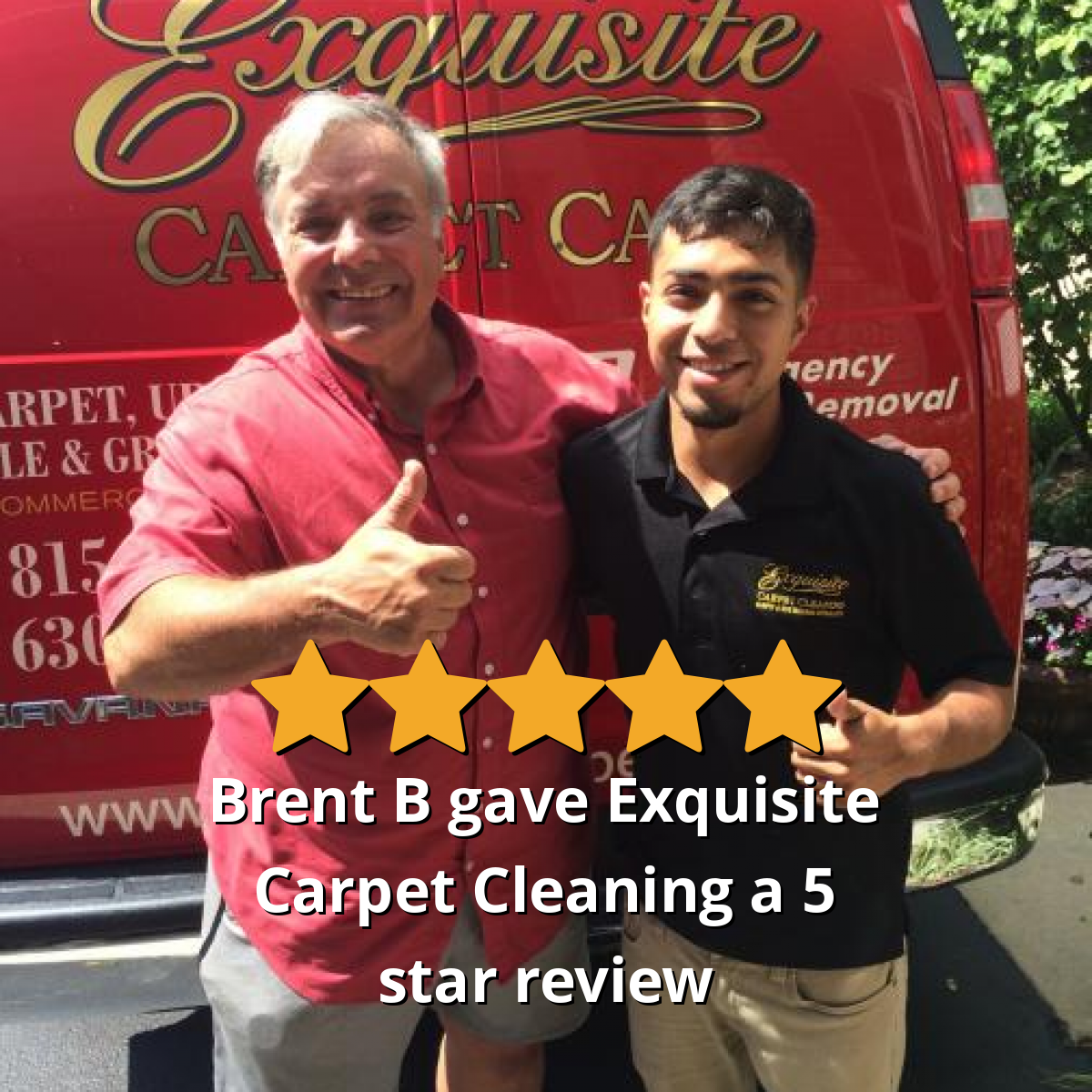 Brent B Gave Exquisite Carpet Cleaning A 5 Star Review On SoTellUs