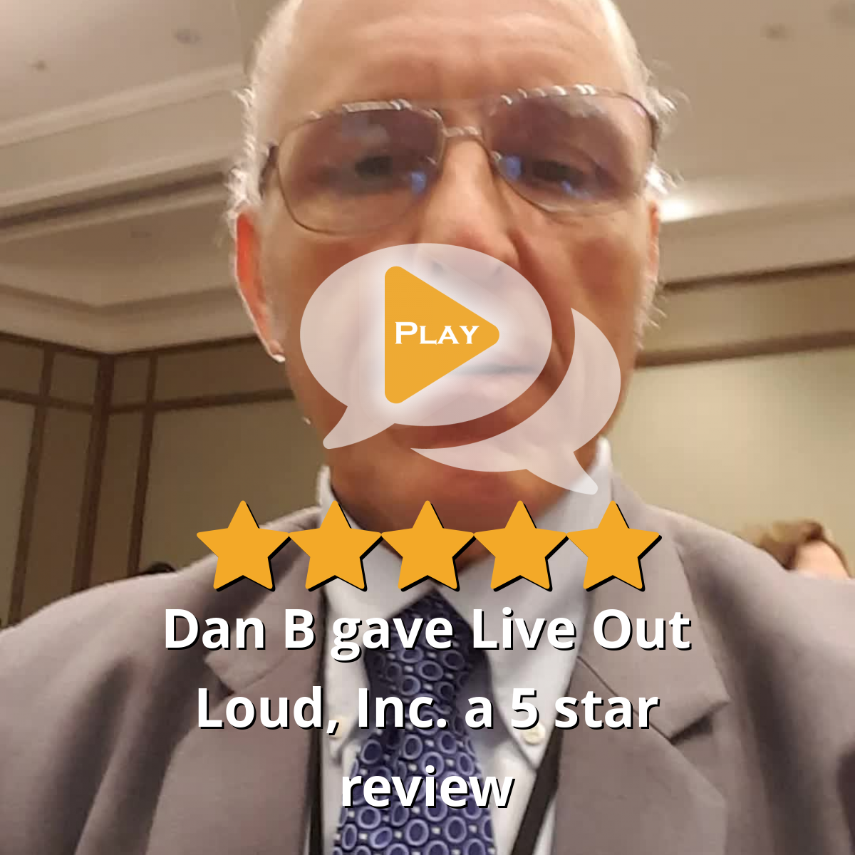 Dan B Gave Live Out Loud, Inc. A 5 Star Review On SoTellUs