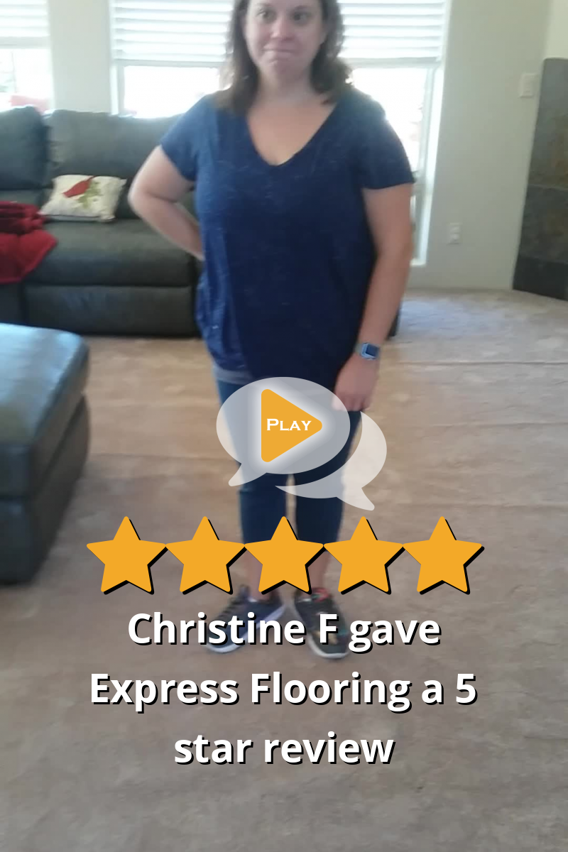 Christine F gave Express Flooring a 5 star review on SoTellUs