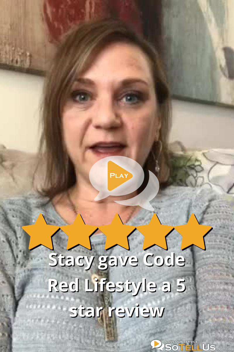 Stacy M gave Code Red Lifestyle a 5 star review on SoTellUs
