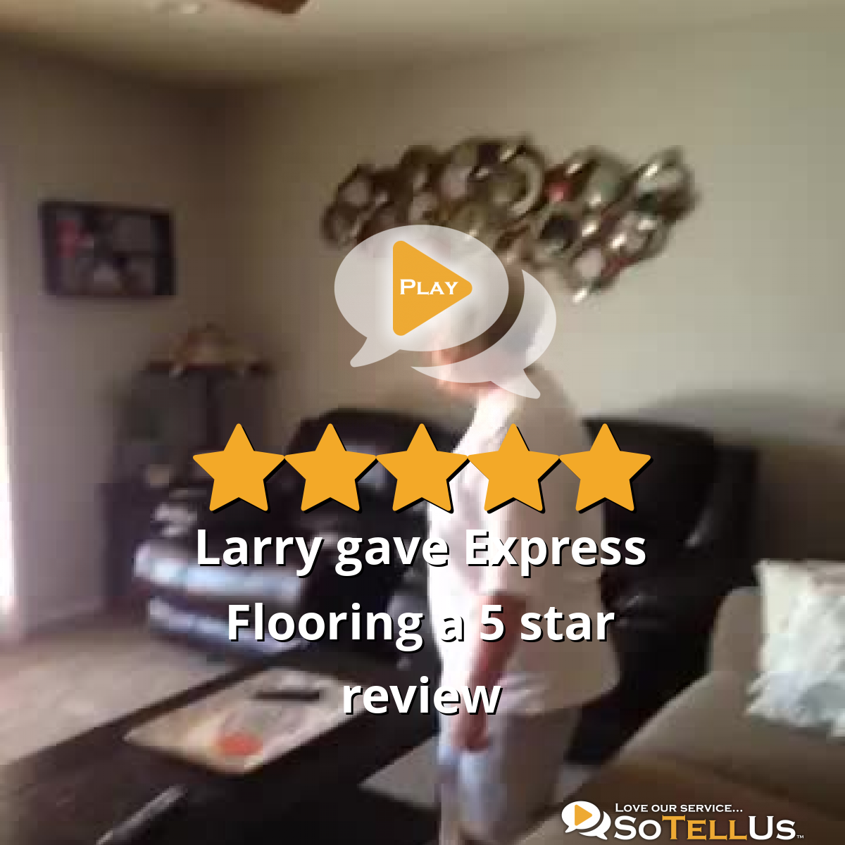 Larry J gave Express Flooring a 5 star review on SoTellUs