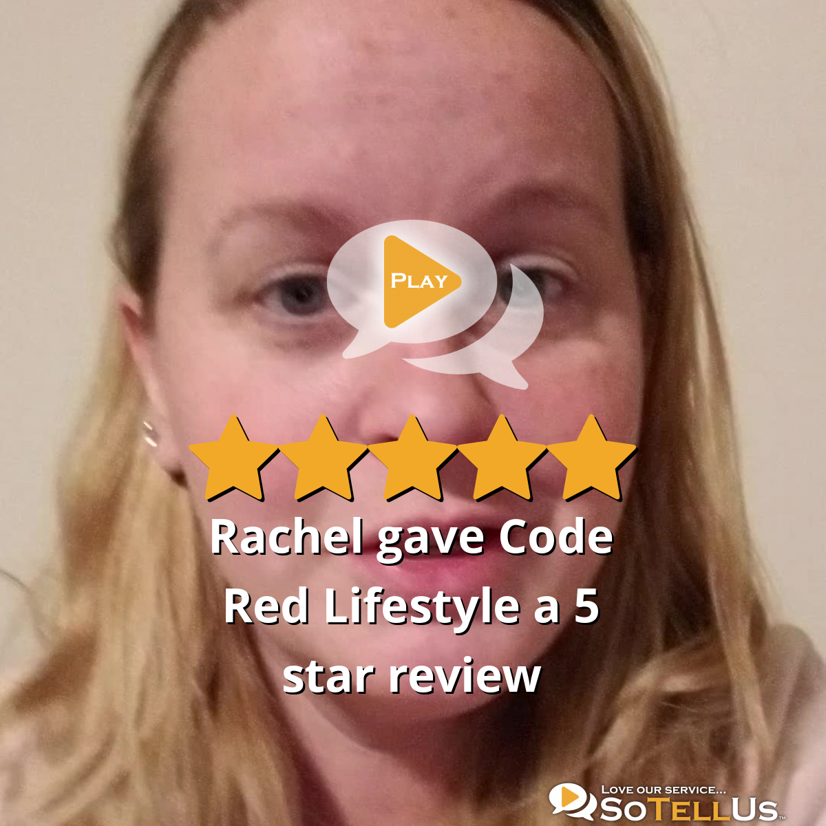 Rachel D gave Code Red Lifestyle a 5 star review on SoTellUs