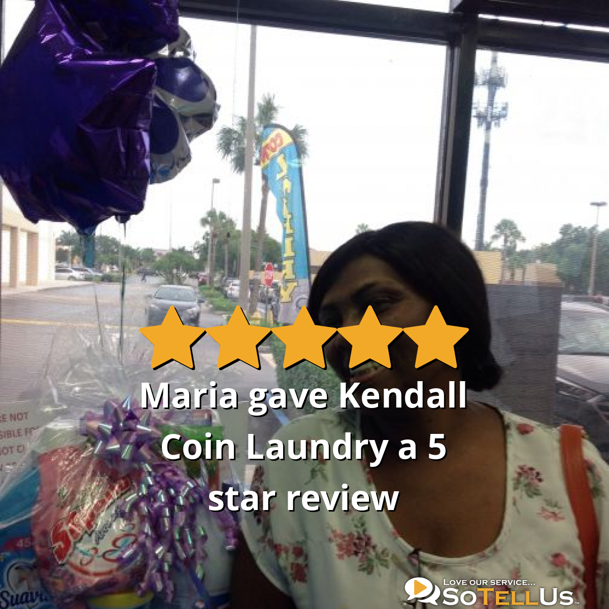 Maria L gave Kendall Coin Laundry a 5 star review on SoTellUs