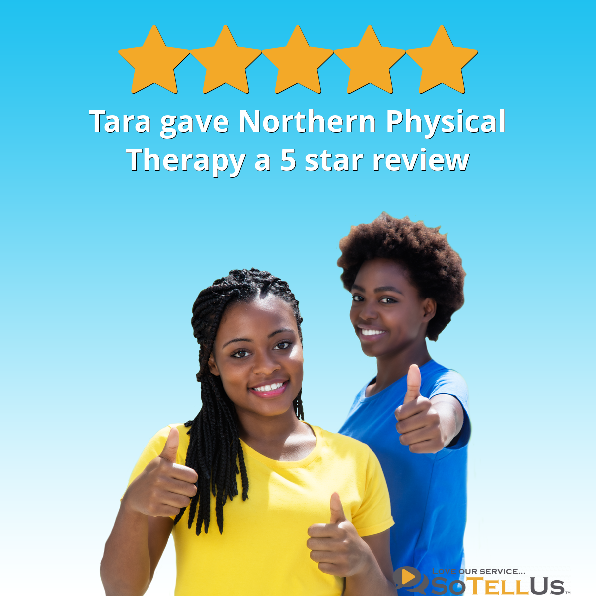 Tara B Gave Northern Physical Therapy A 5 Star Review On SoTellUs