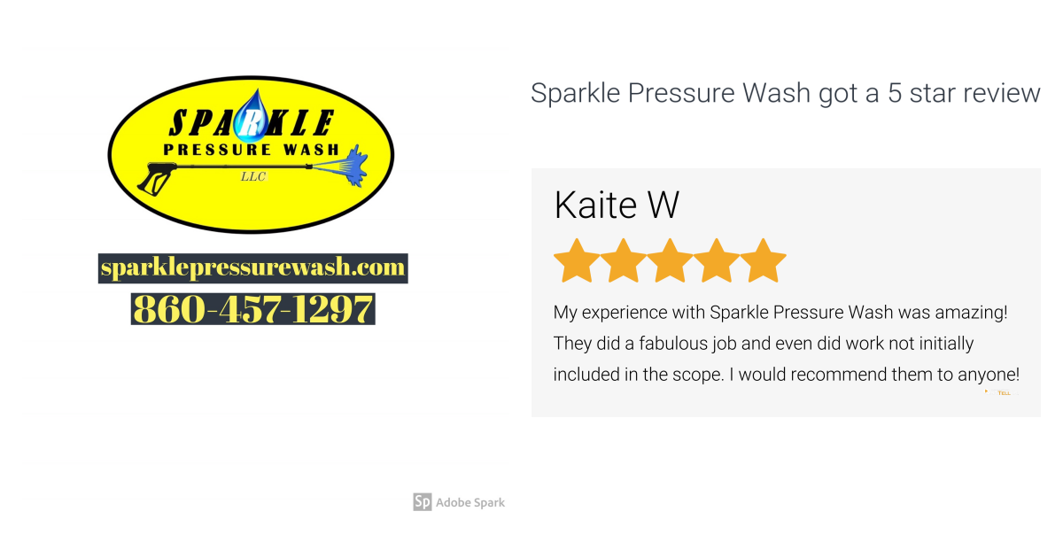 Kaite W Gave Sparkle Pressure Wash A 5 Star Review On Sotellus