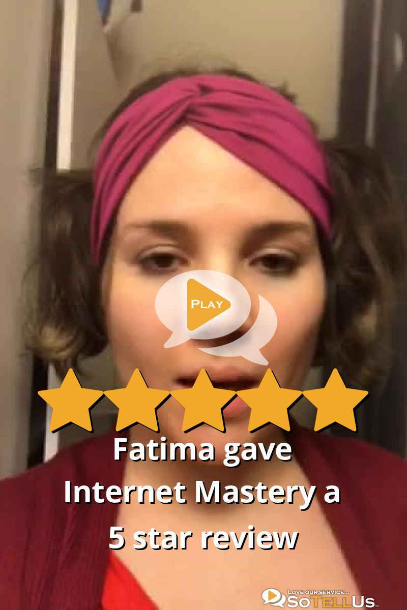 Fatima Z gave Mastery a 5 star review on SoTellUs