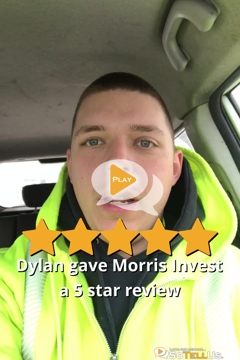 Dylan W gave Morris Invest a 5 star review on SoTellUs