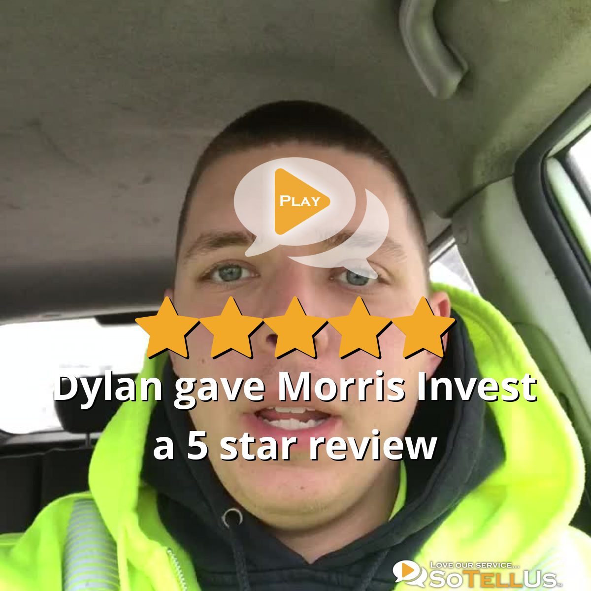 Dylan W gave Morris Invest a 5 star review on SoTellUs