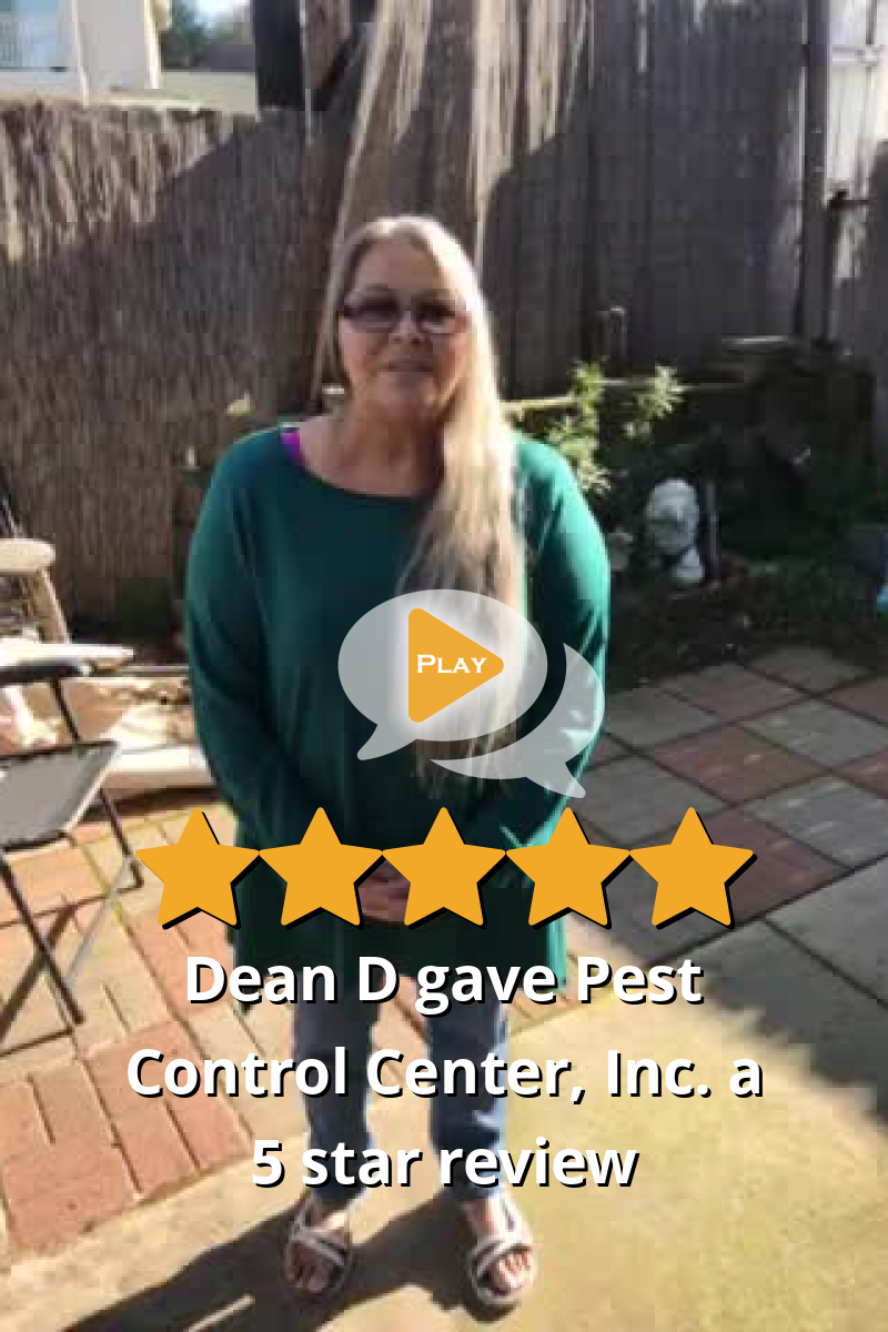 Dean D gave Pest Control Center, Inc. a 5 star review on ...