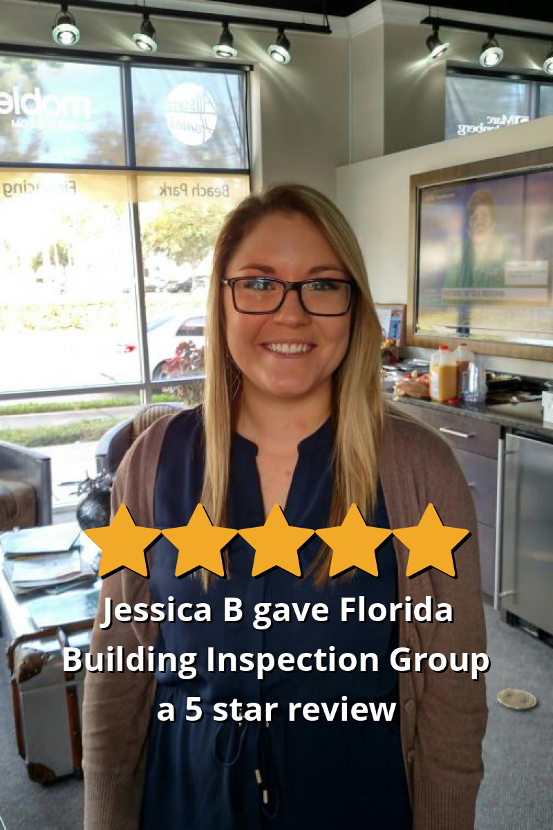 Jessica B Gave Florida Building Inspection Group A 5 Star Review On ...