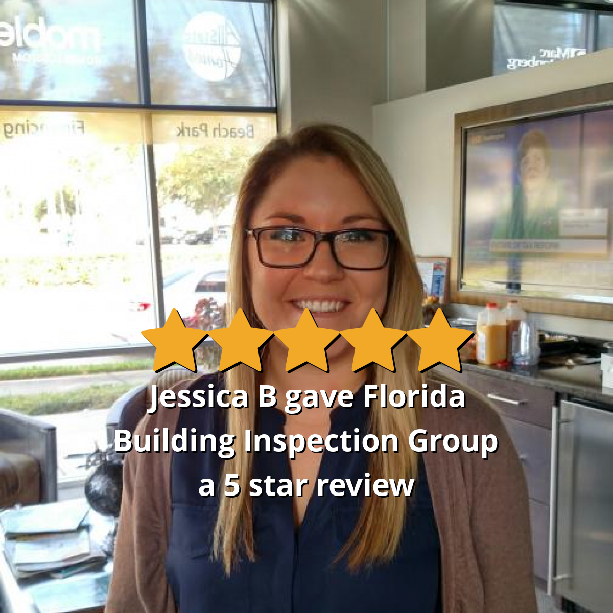 Jessica B Gave Florida Building Inspection Group A 5 Star Review On ...