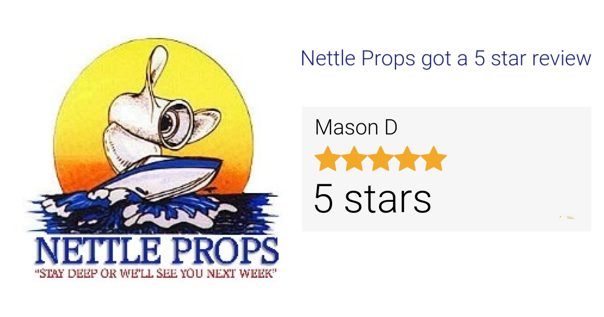 Mason D gave Nettle Props a 5 star review on SoTellUs