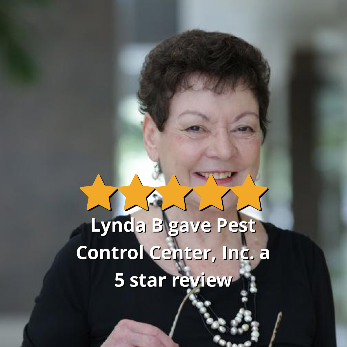 Lynda B Gave Pest Control Center, Inc. A 5 Star Review On SoTellUs