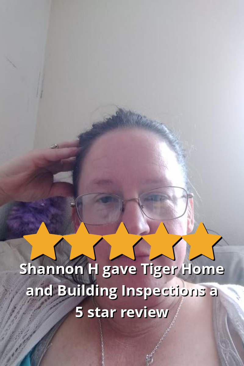 Shannon H gave Tiger Home and Building Inspections a 5 star review on