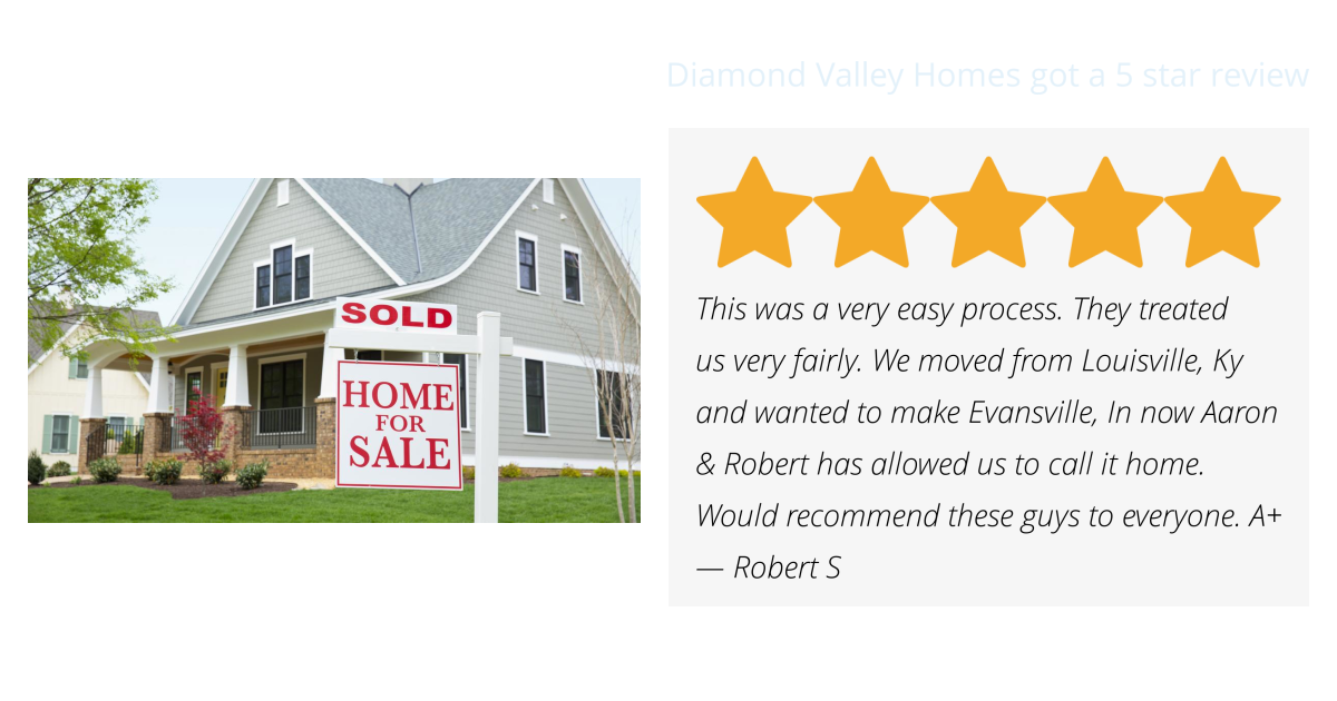 Robert S gave Diamond Valley Homes a 5 star review on SoTellUs
