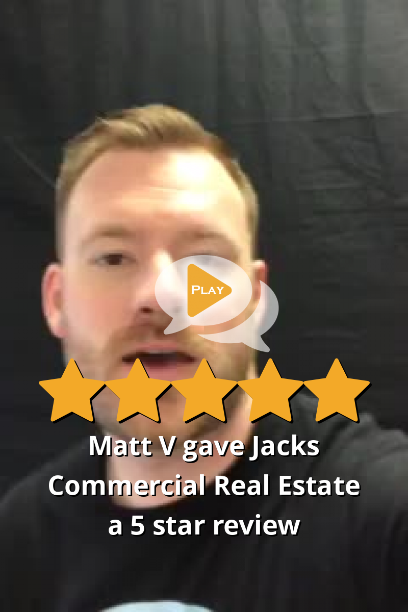 Matt V gave Jacks Commercial Real Estate a 5 star review on SoTellUs