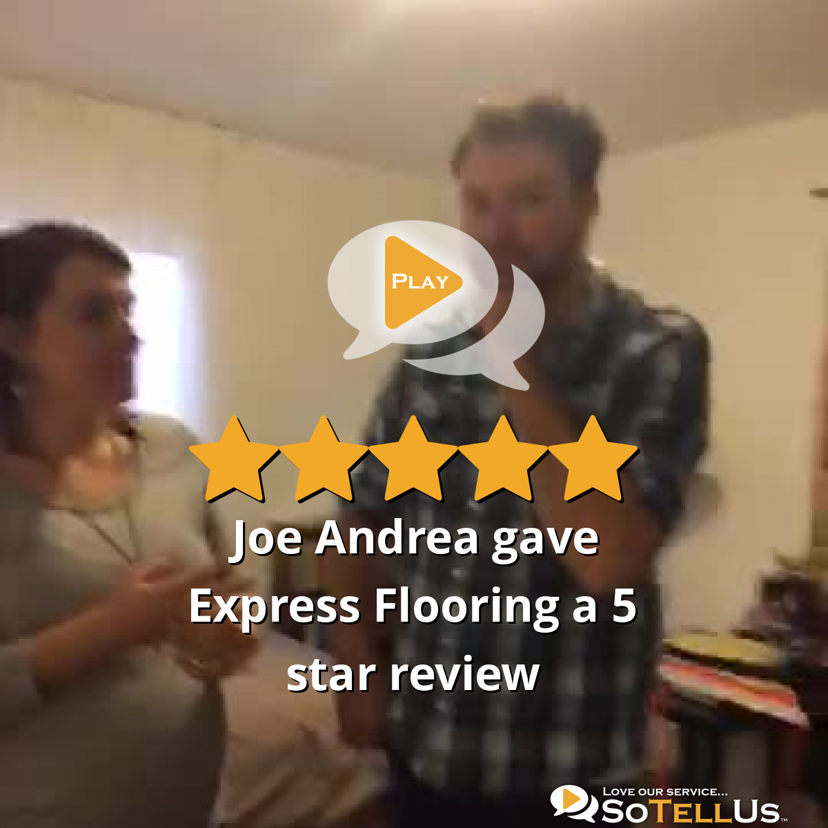 Joe Andrea G gave Express Flooring a 5 star review on SoTellUs