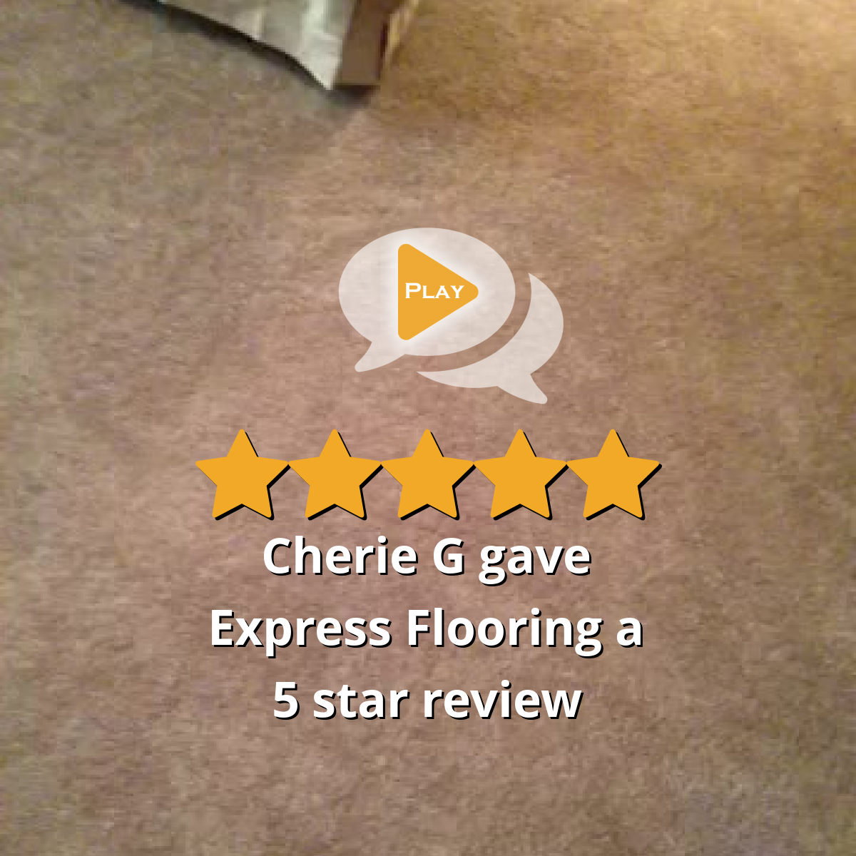 Cherie G gave Express Flooring a 5 star review on SoTellUs
