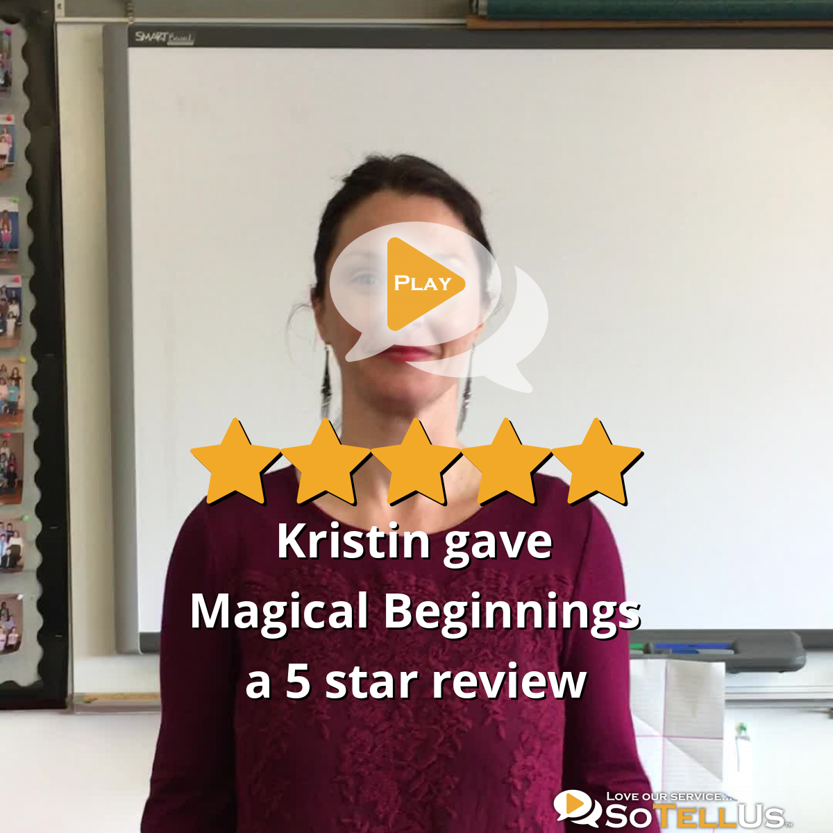 Kristin B Gave Magical Beginnings A 5 Star Review On SoTellUs