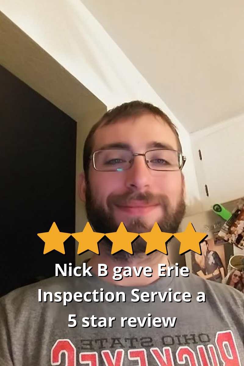 Nick B Gave Erie Inspection Service A 5 Star Review On SoTellUs