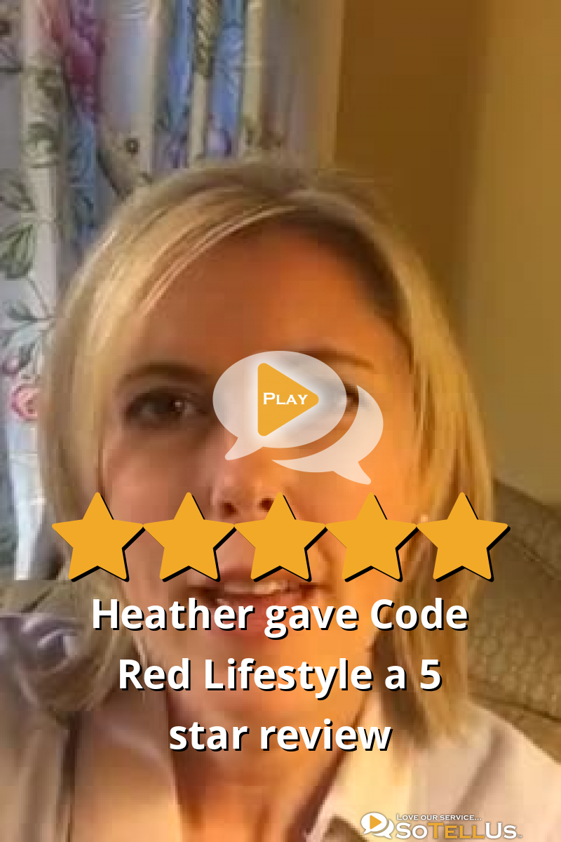 Heather P gave Code Red Lifestyle a 5 star review on SoTellUs