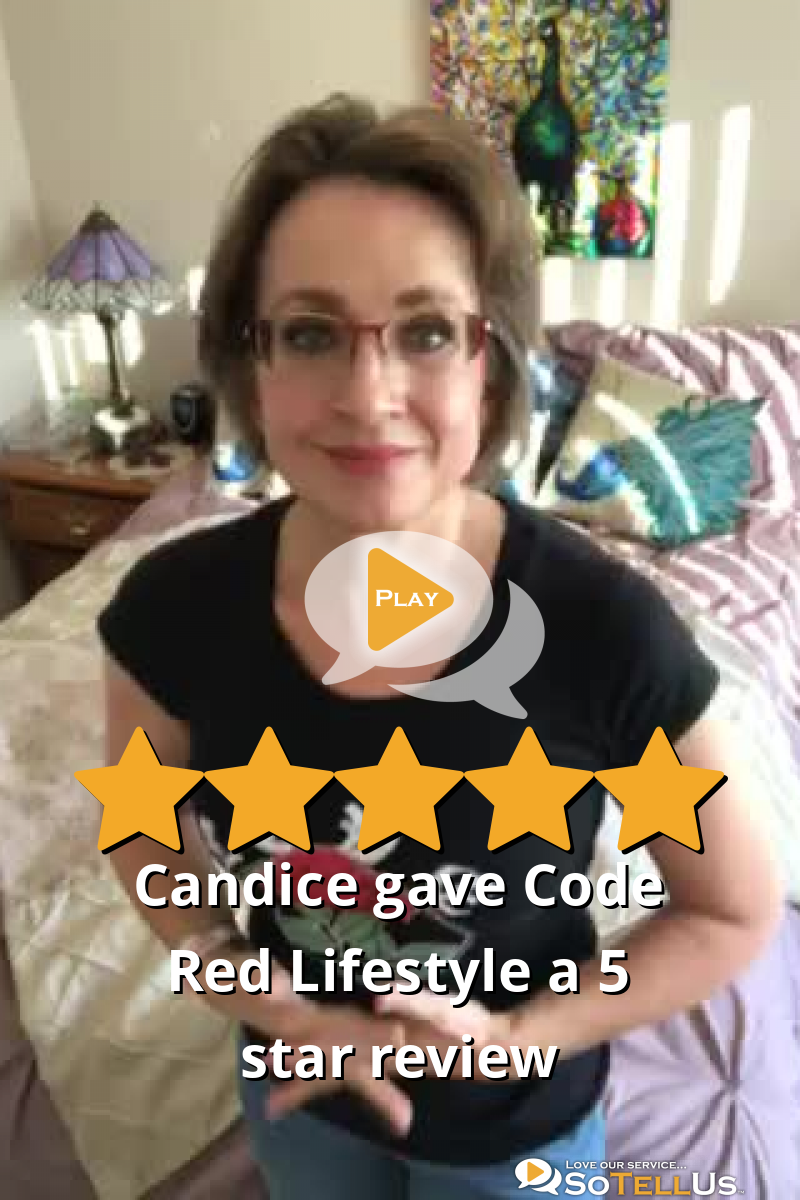 Candice T gave Code Red Lifestyle a 5 star review on SoTellUs